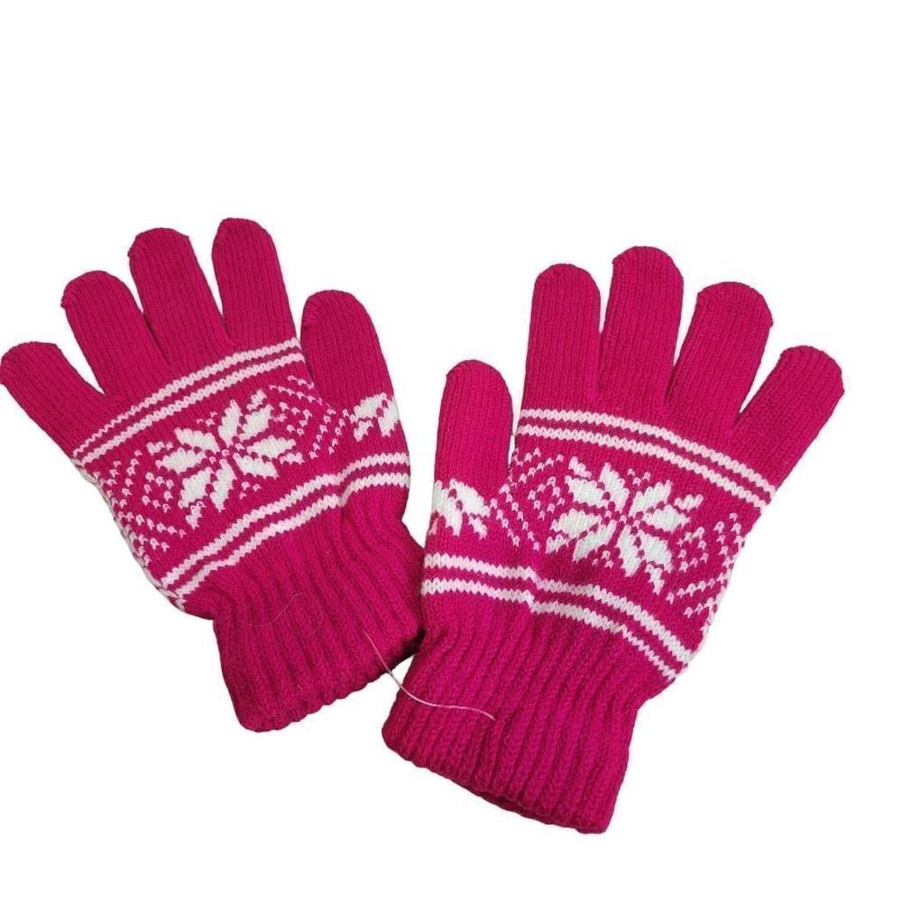 WINTER GLOVES, SNOWFLAKE